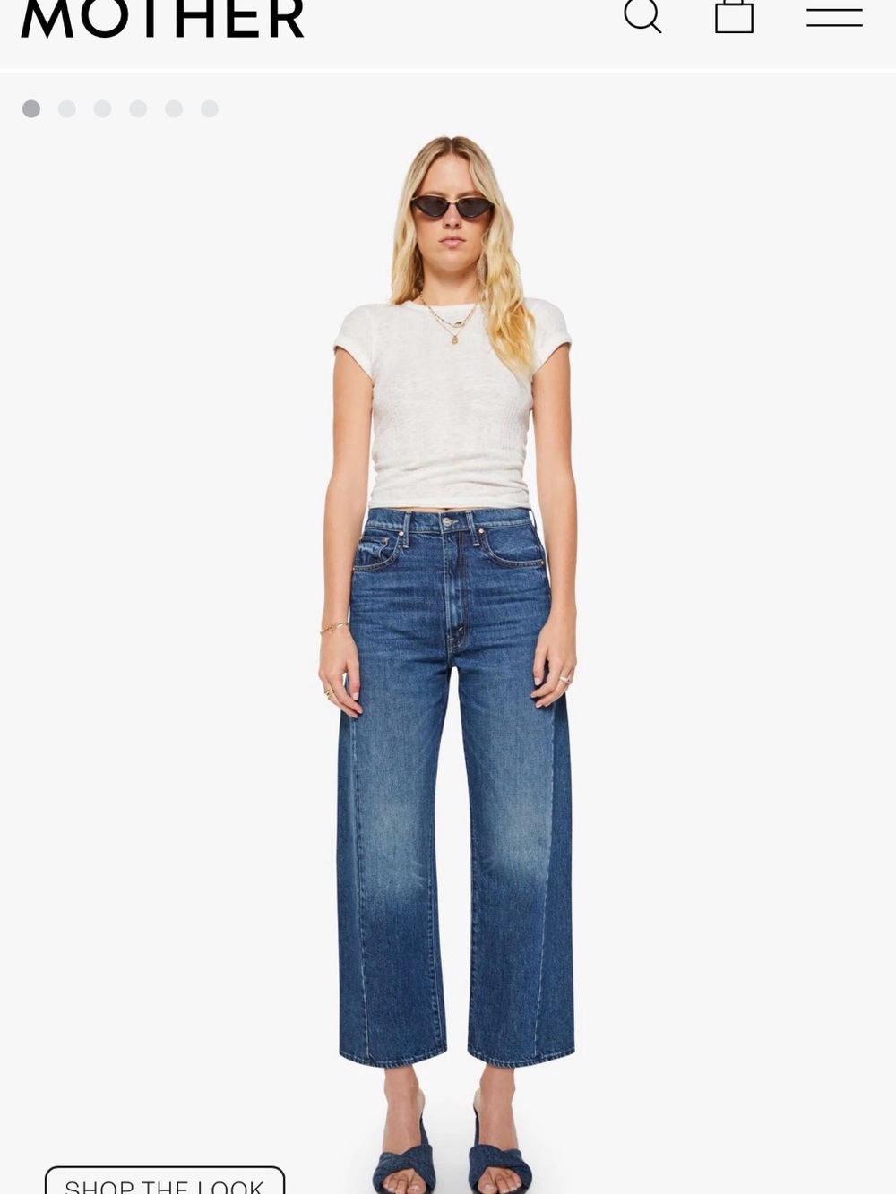 MOTHER Half Pipe Ankle Jean - Size 28 - NWT